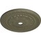 Ekena Millwork Palmetto Ceiling Medallion (Canopies up to 7 5/8"), 31 1/2"OD x 3 5/8"ID x 1 3/4"P, Spartan Stone CM31PMSSF - alternate 3